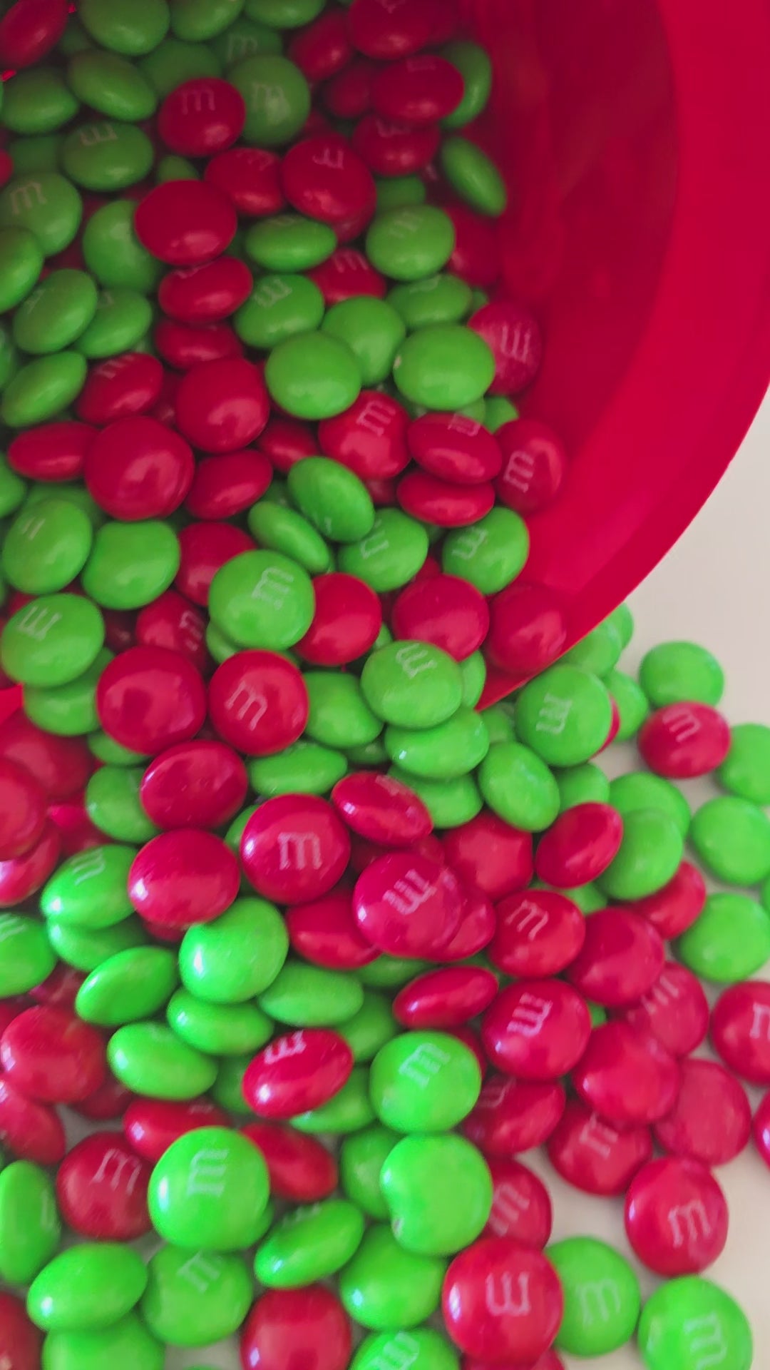 Christmas M&M NYC style chunky cookies