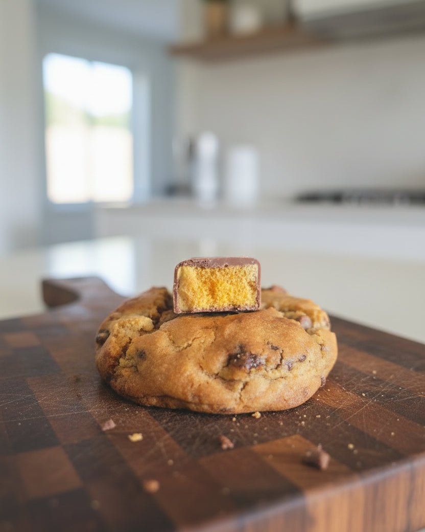 Crunchie Honeycomb cookies - Baking Memories with Matilda