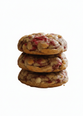 Raspberry & White Chocolate NYC chunky cookies - Baking Memories with Matilda